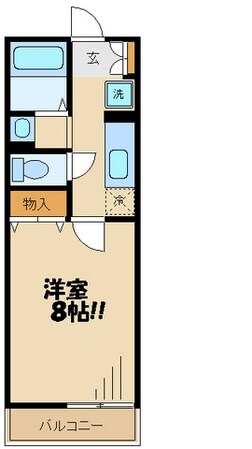 桜プレイスの物件間取画像